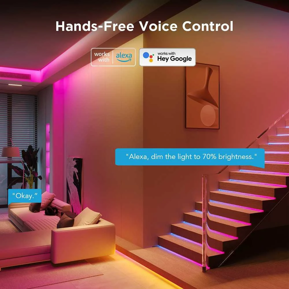 Govee H612A 5m | LED juostelė | Wi-Fi, Bluetooth, RGBIC