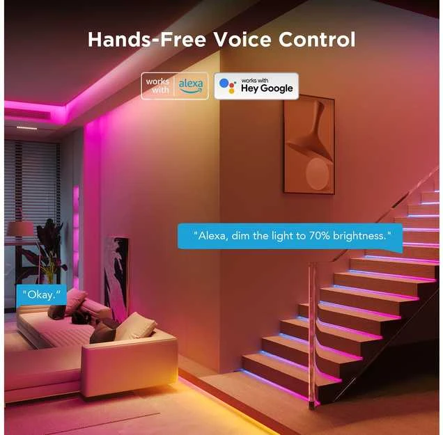 Govee H612A 5m | LED juostelė | Wi-Fi, Bluetooth, RGBIC