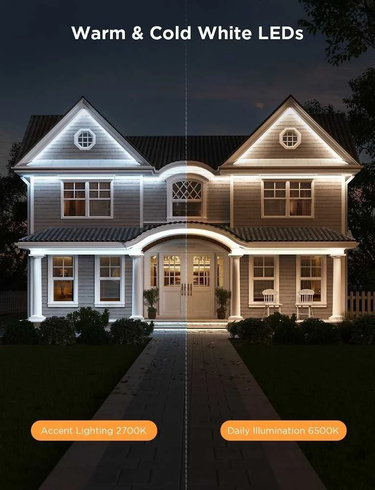 Govee H70A1 Outdoor Strip Light Pro 10m | Taśma LED | „Wi-Fi“, „Bluetooth“, RGBICWW