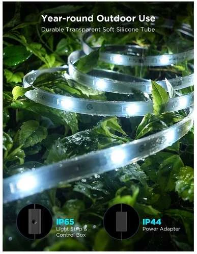 Govee H70A1 Outdoor Strip Light Pro 10m | Taśma LED | „Wi-Fi“, „Bluetooth“, RGBICWW