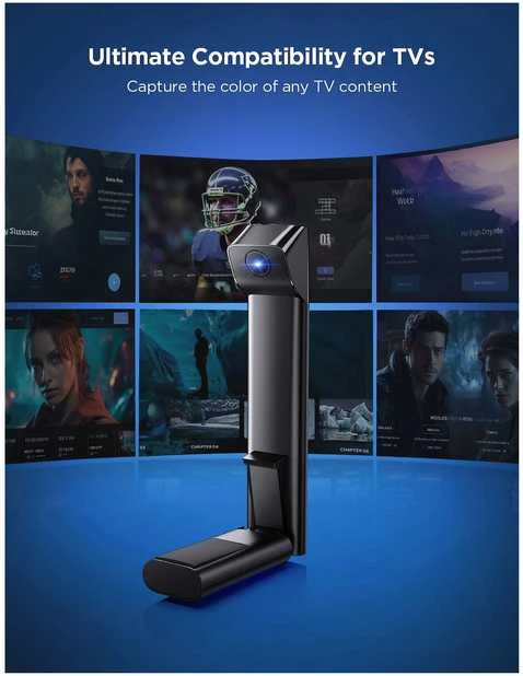 Govee TV apšvietimas 3 lite | LED juostelė | skirtas 55-65 colių televizoriui, Wi-Fi, Bluetooth, RGBIC