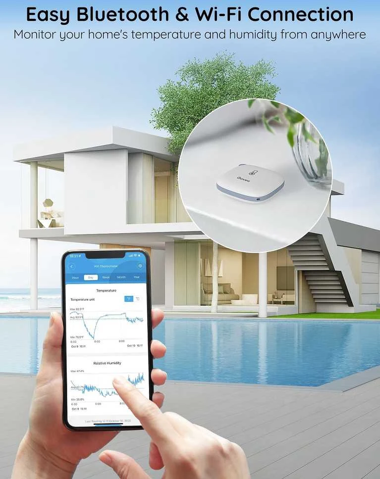 Govee Wifi belaidis termometras hidrometras