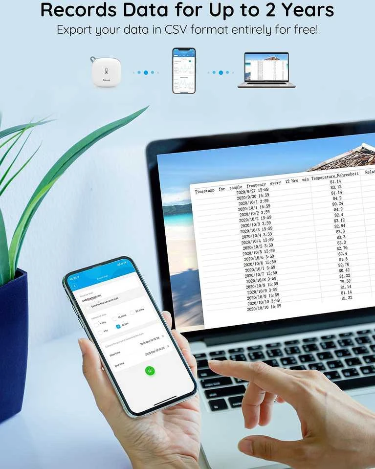 Govee Wifi belaidis termometras hidrometras