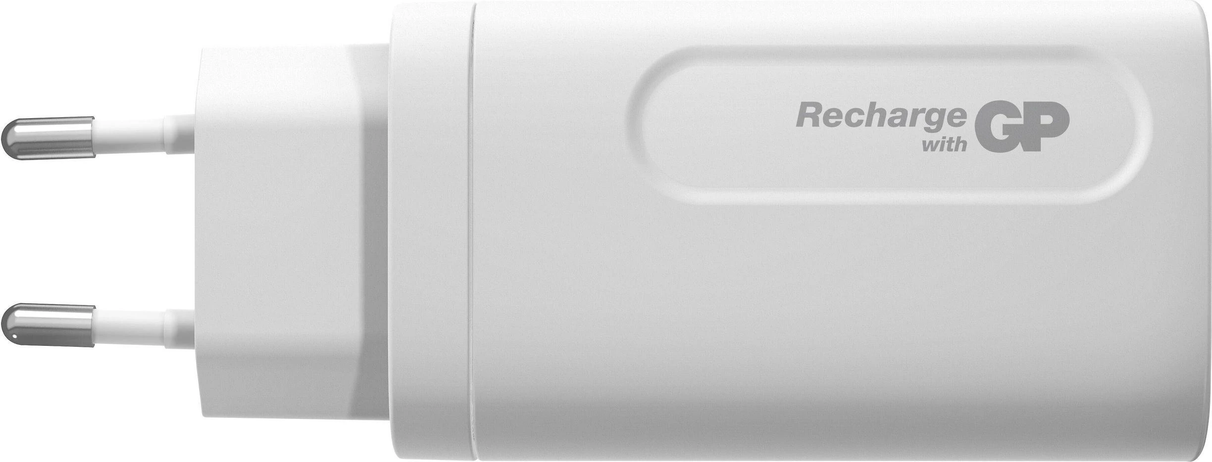 GP Battery GP GaN USB įkroviklis QuickChargeAdapter PD 2xUSB-C ir 1xUSB-A baltas 65W