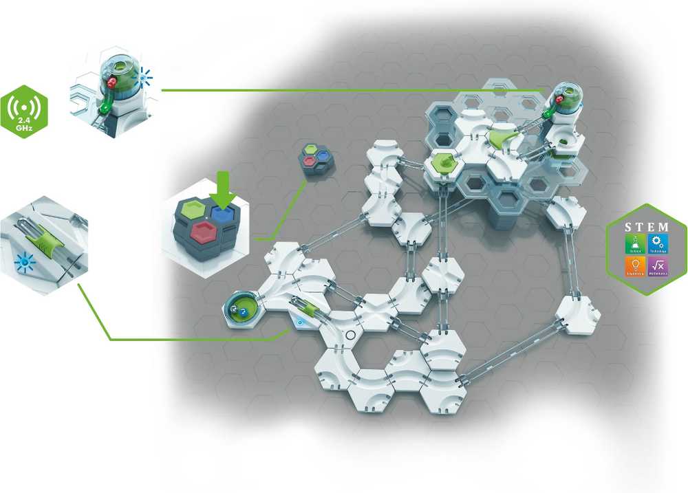 Ravensburger GraviTrax POWER startinis rinkinys „Launch“, nuo 8 m.