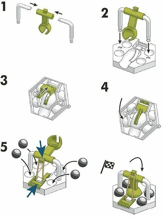 Ravensburger GraviTrax prailginimo rinkinys katapulta