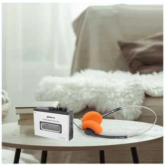 Groov-e PS530SR kannettava kasettisoitin Bluetoothilla