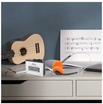 Groov-e PS530SR kannettava kasettisoitin Bluetoothilla