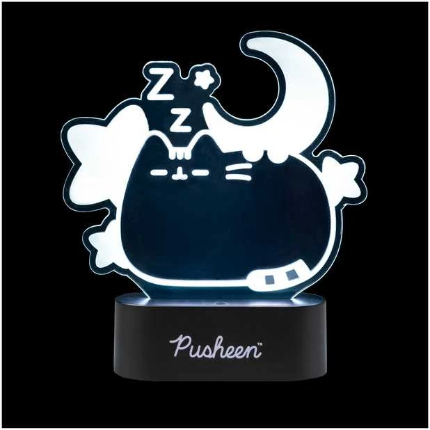Pusheen - LED naktinė lempa iš „Dreams“ kolekcijos (19,5 x 17 cm)