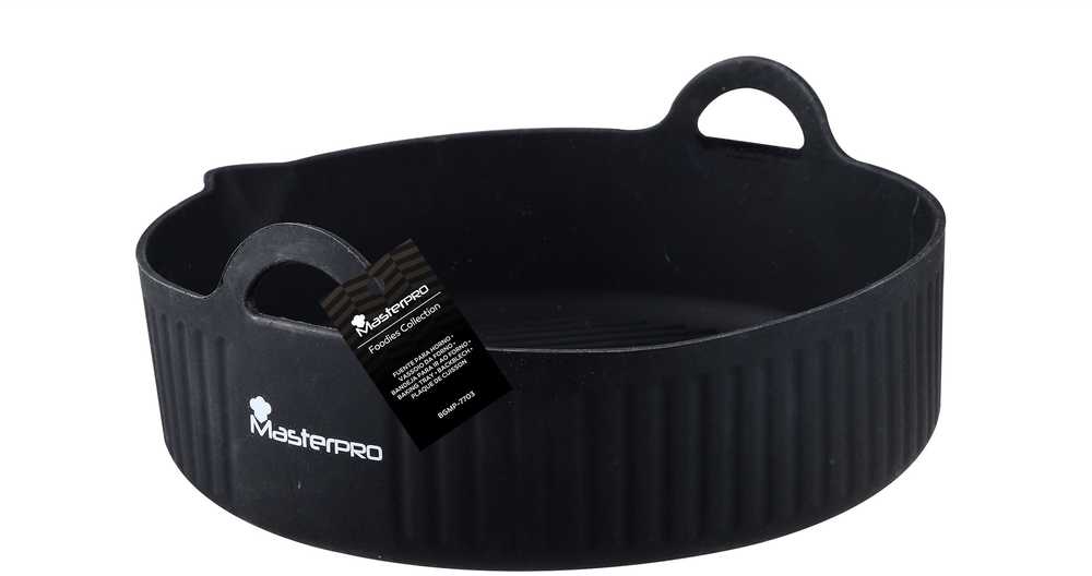 Gruzdintuvė Bergner Airfryer silikonivuoka 18,5 x 19 cm