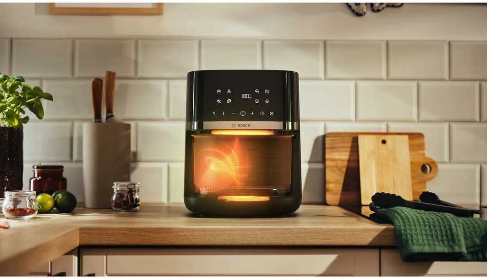 Bosch MAF462B1 Serija 4, Karšto oro gruzdintuvė, Juodas