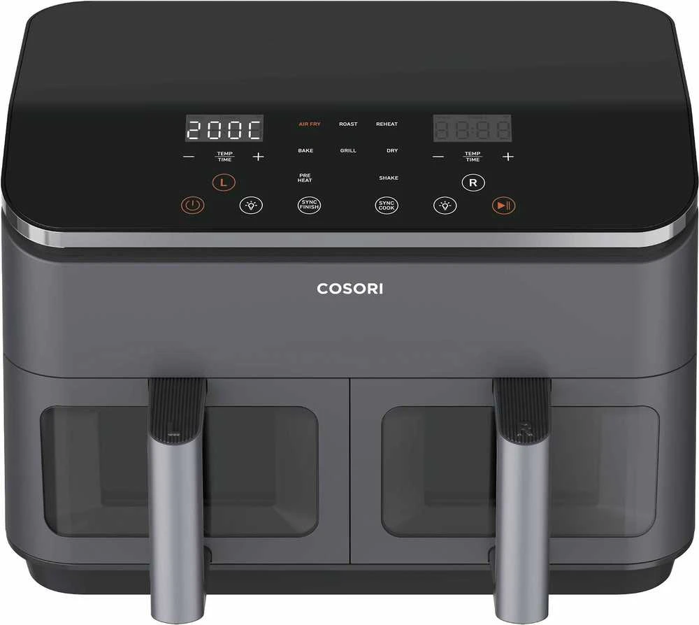 Gruzdintuvė Cosori Dual Basket CAF-R901-8.5 l juoda