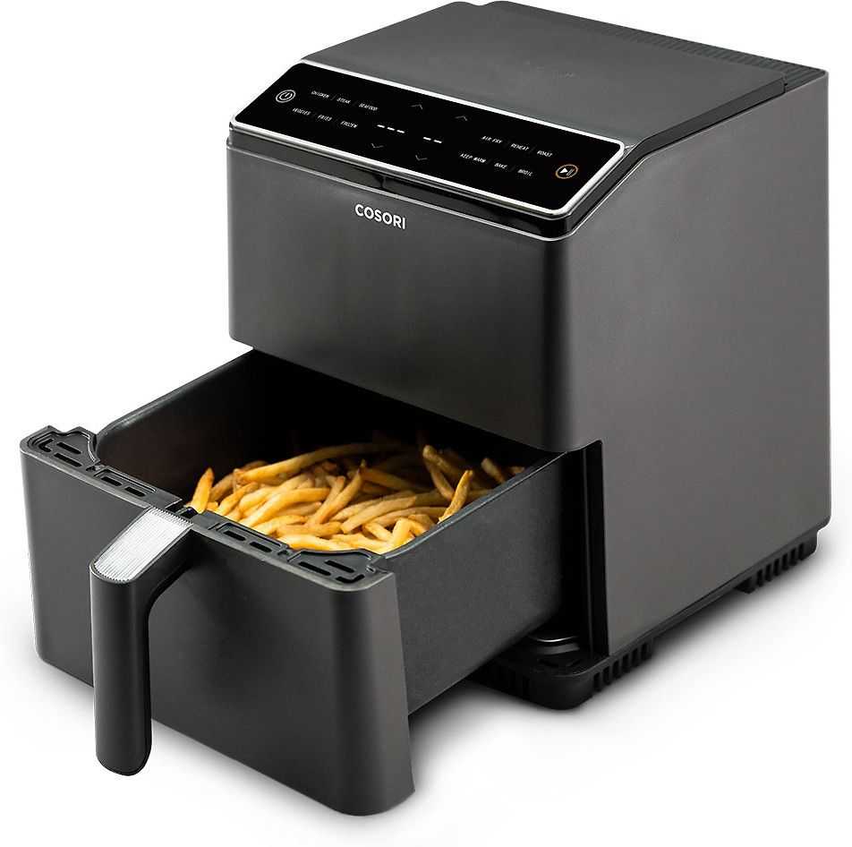 Gruzdintuvė Cosori Dual Blaze airfrier, tamsiai pilka
