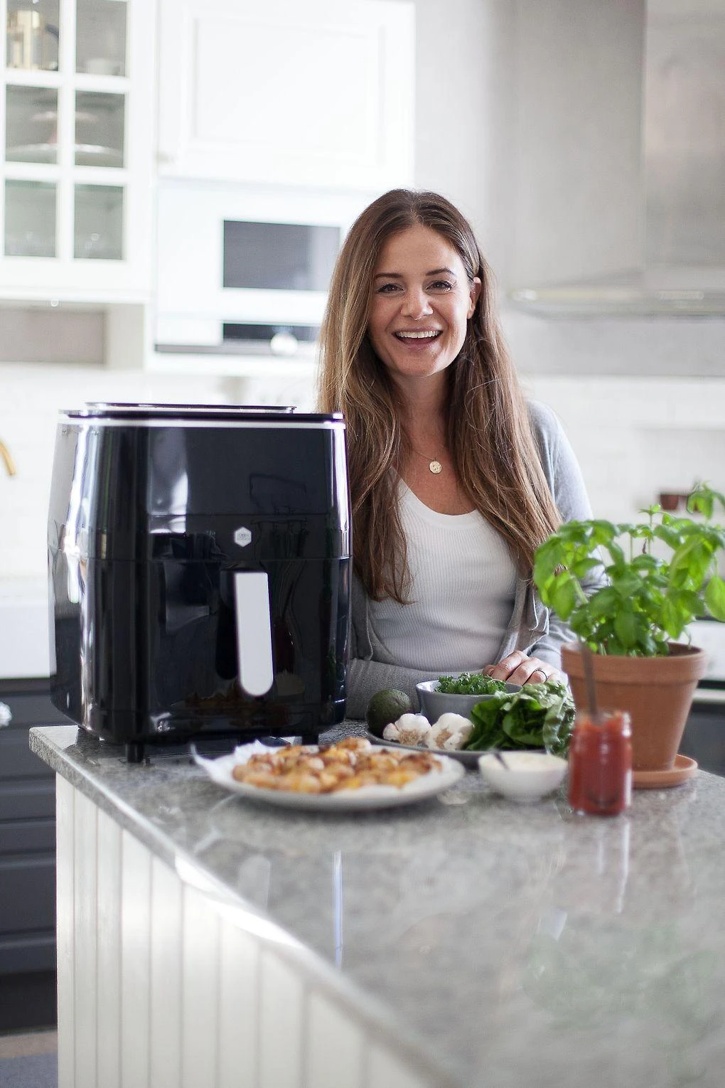Gruzdintuvė SEB OBH Nordica FW2018S0, Hot air fryer, 6.5 L, 8 person(s), 60 min, Single, Juodas