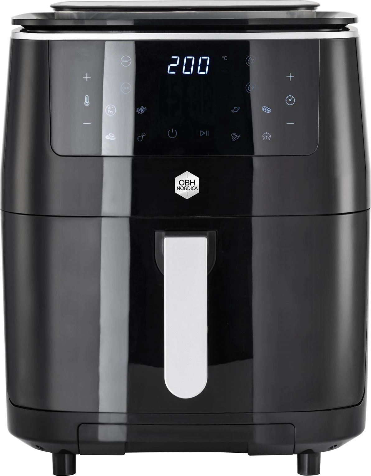 Gruzdintuvė SEB OBH Nordica FW2018S0, Hot air fryer, 6.5 L, 8 person(s), 60 min, Single, Juodas