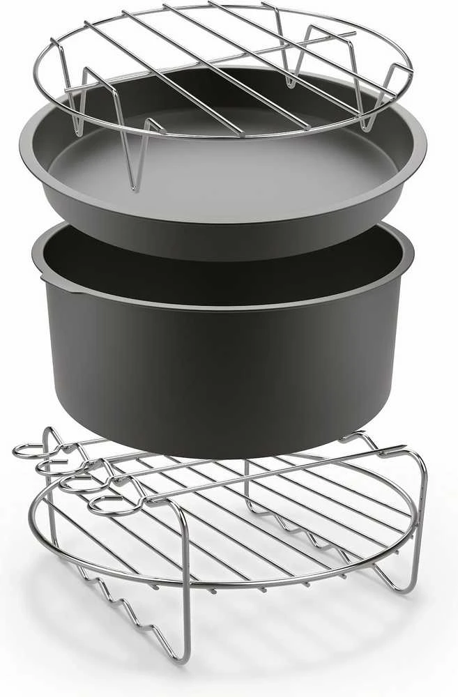 Gruzdintuvė OBH Nordica/Tefal Easy Fry priedų rinkinys, skirtas OBH Nordica XXL airfryer modeliams