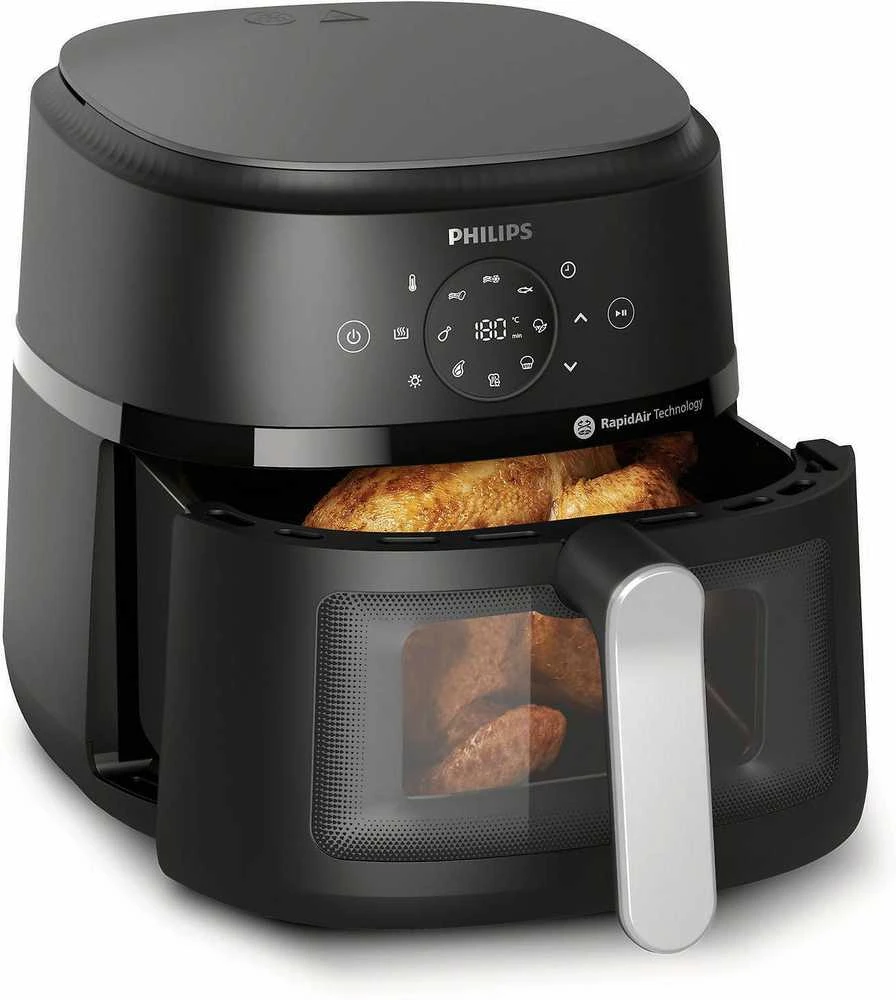 Philips 2000 serijos 6,2 l oro gruzdintuvė, sidabrinės spalvos (NA231/00)