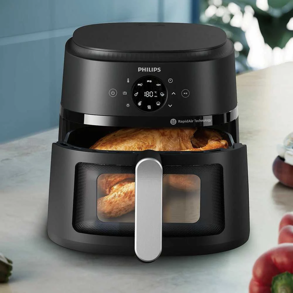 Philips 2000 serijos 6,2 l oro gruzdintuvė, sidabrinės spalvos (NA231/00)
