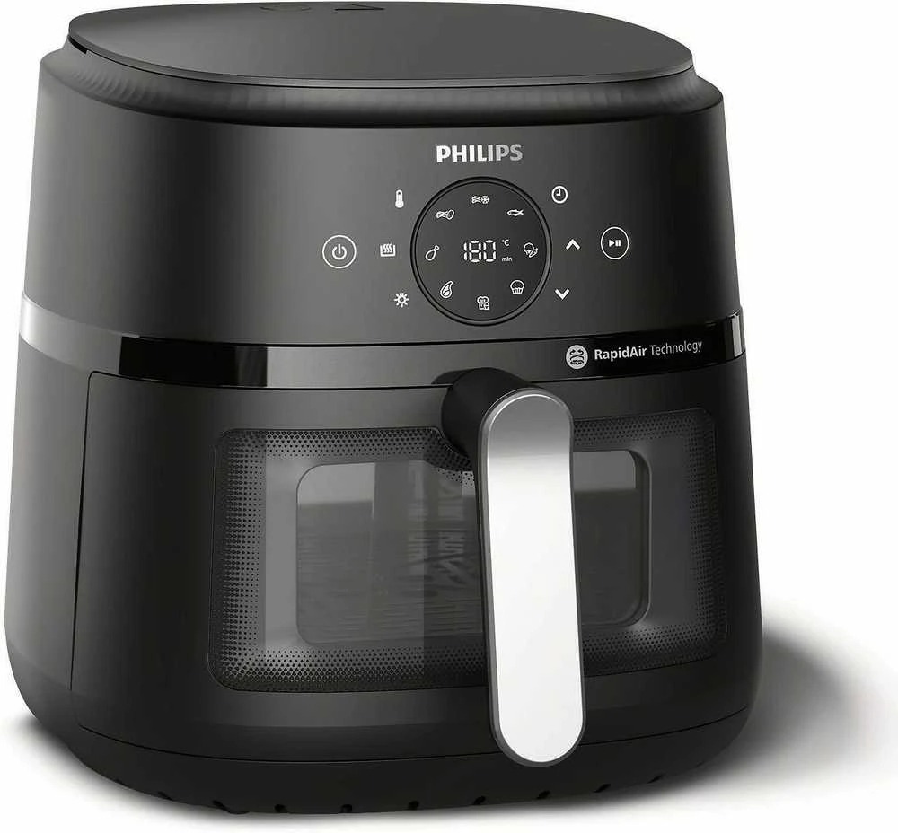 Philips 2000 serijos 6,2 l oro gruzdintuvė, sidabrinės spalvos (NA231/00)