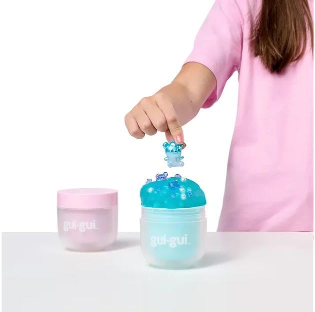 Gui Gui Kūrybinis gleivių rinkinys DELUXE Shimmer Slime, 2vnt