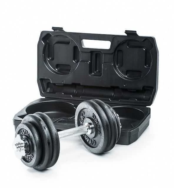 Ketaus hantelio rinkinys GYMSTICK 15kg