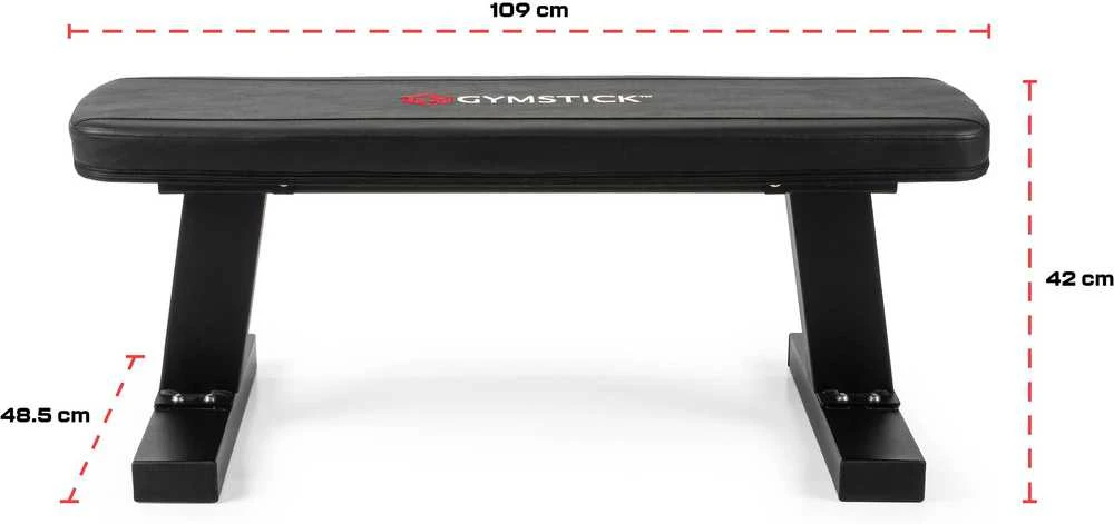 Suoliukas GYMSTICK Flat Bench