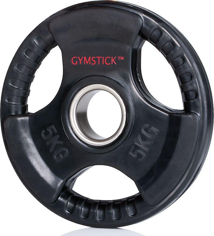 Olimpiniai svarmenys GYMSTICK Rubber 1,25-25kg (Svoris: 20 kg)