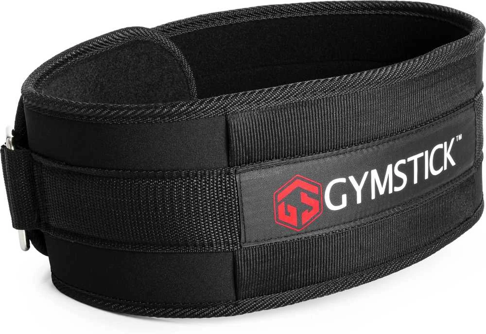 Diržas sunkiaatlečiams GYMSTICK juodas