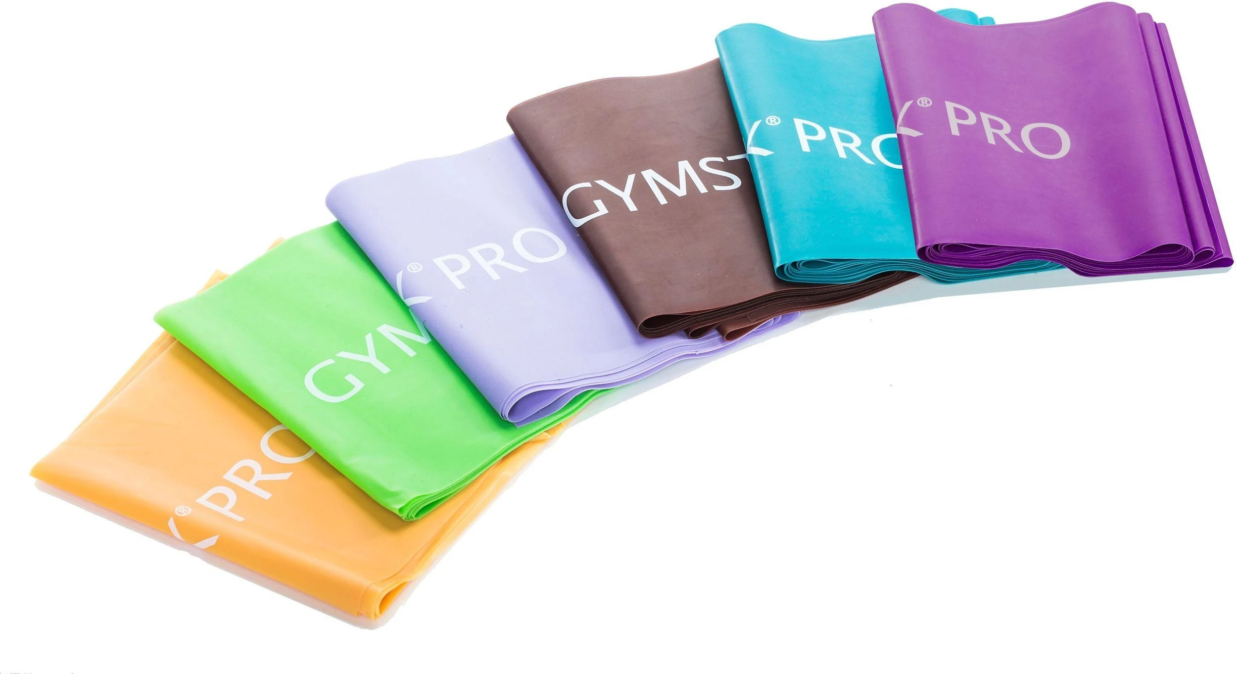 None Mankštos juosta GYMSTICK Pro Exercise Band 2,5m (Pasipriešinimas: Lengvas)