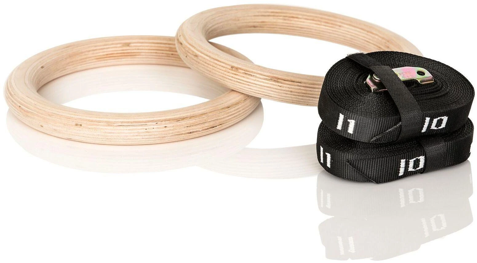 Žiedai GYMSTICK Wooden Power Rings