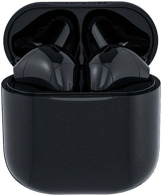 Happy Plugs Joy Belaidės ausinės, juodos spalvos