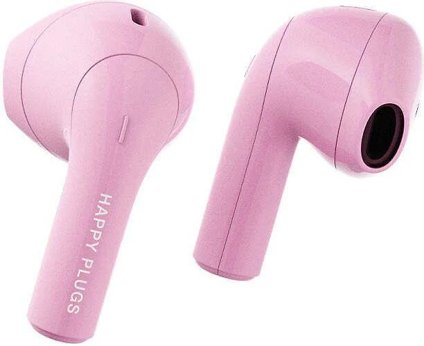 Happy Plugs Joy Belaidės ausinės, rožinės spalvos