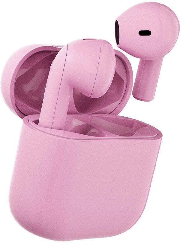 Happy Plugs Joy Belaidės ausinės, rožinės spalvos