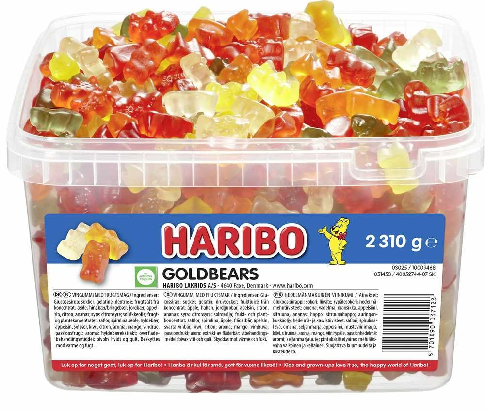 HARIBO Goldbären -irtomakeinen, 2,3kg