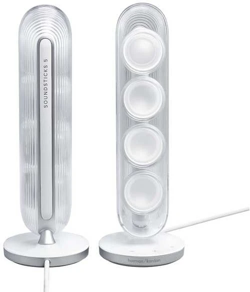 Harman Kardon CCB5C Soundsticks 5 garsiakalbis – belaidis garsiakalbis, baltas