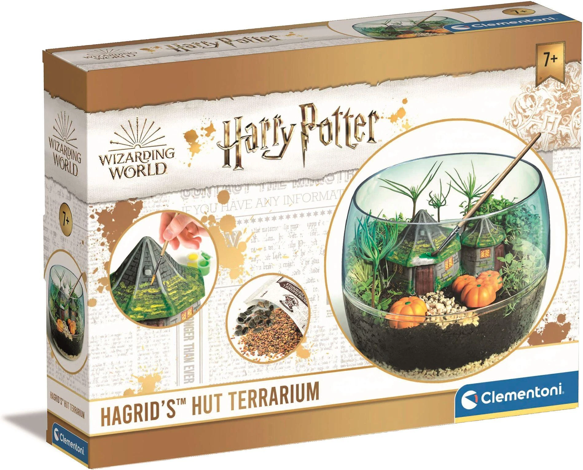 Harry Potter Clementoni Hagrid's Hut Terrarium -kasvatussetti
