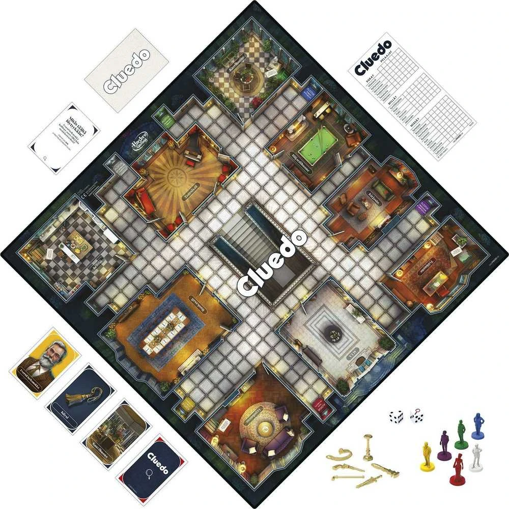 HASBRO GAMING CLUE Žaidimas „Cluedo“, suomių k.