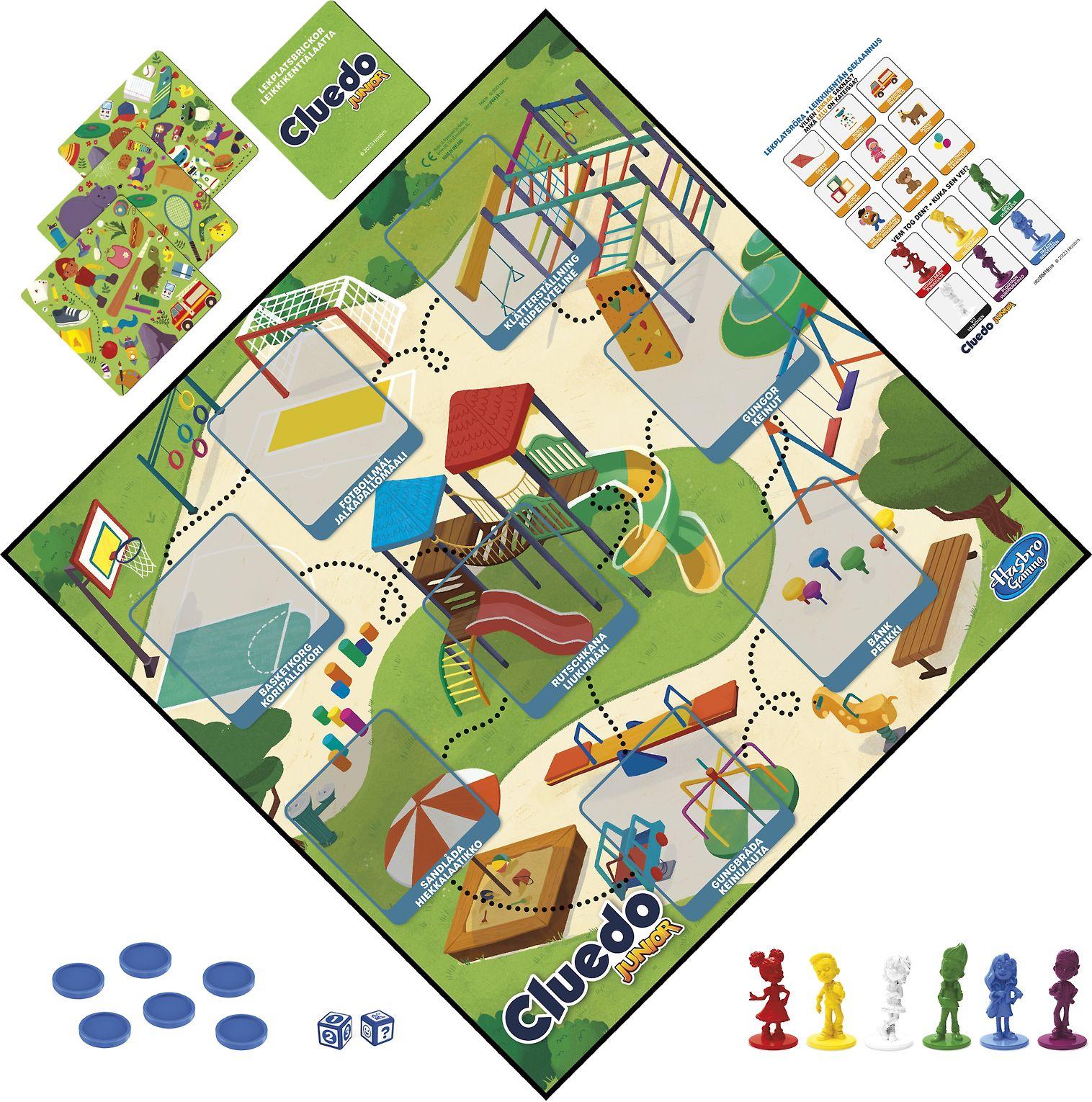 Hasbro Cluedo Junior SE/FI