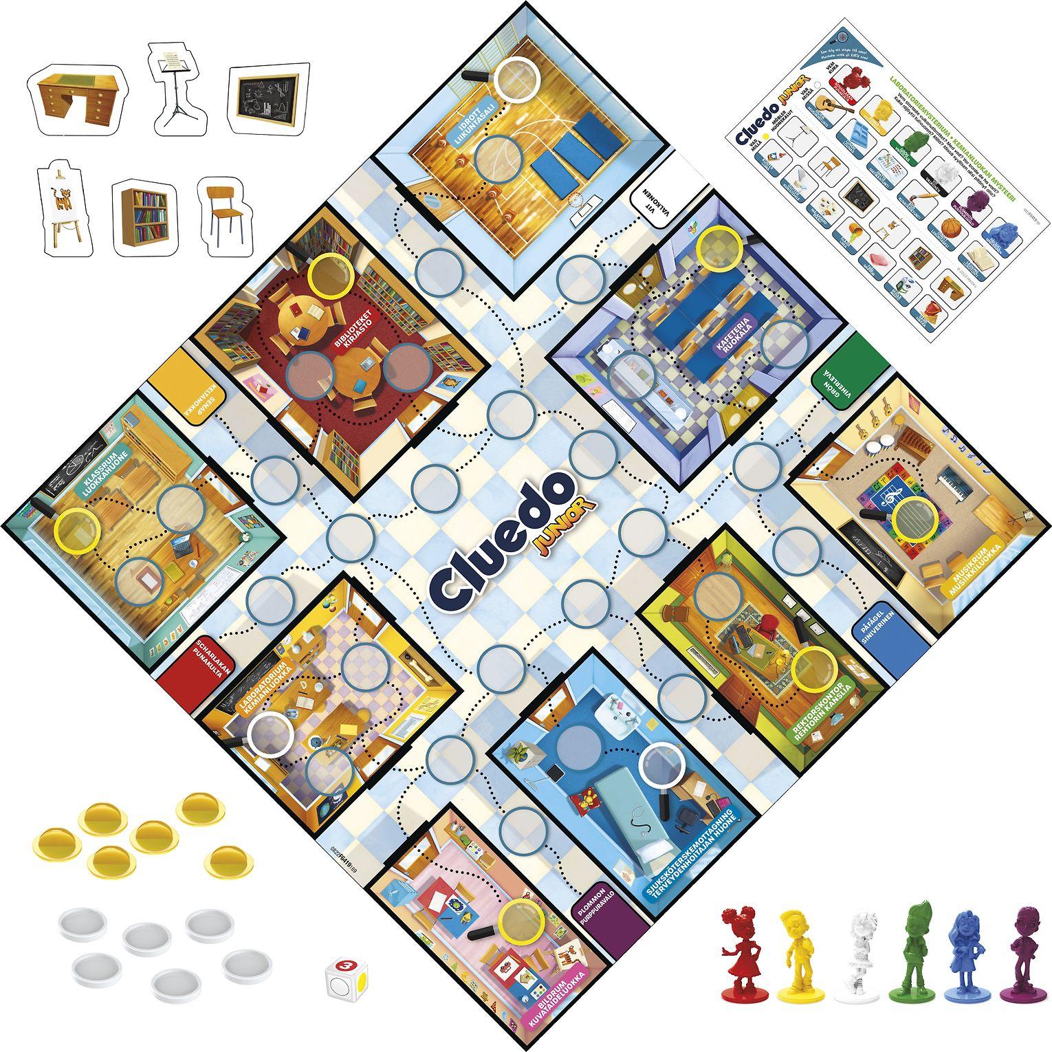 Hasbro Cluedo Junior SE/FI