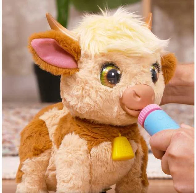Interaktyvi pliušinė karvė Hasbro FurReal Maggie The Feed and Follow Cow