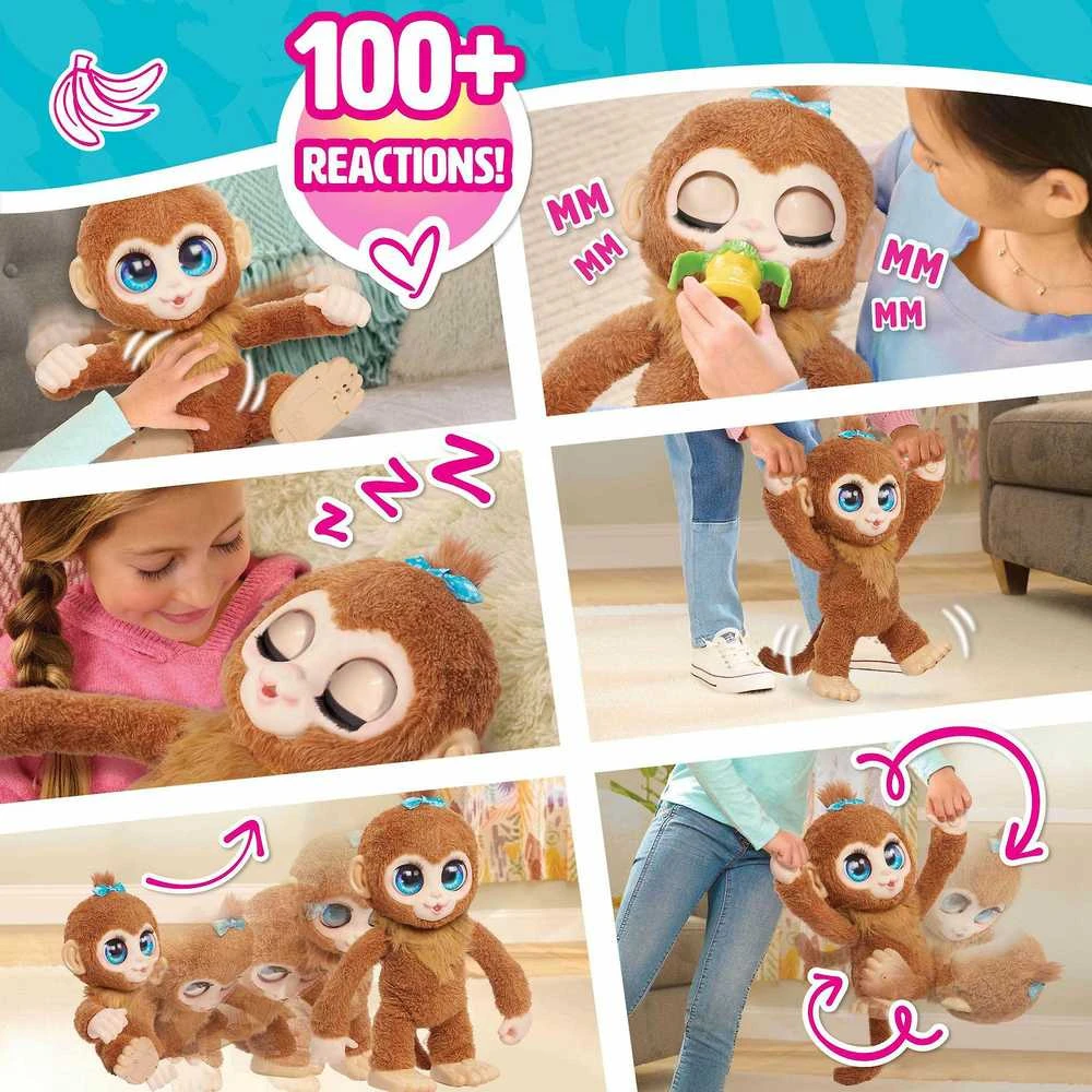 Hasbro FURREAL Interaktyvus žaislas Peanut the Playful Monkey