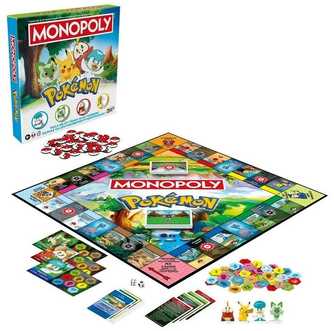 Hasbro „Monopoly Pokemon“ stalo žaidimas, FI / SE