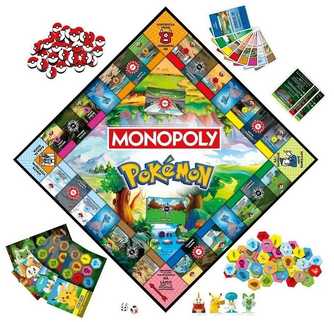 Hasbro „Monopoly Pokemon“ stalo žaidimas, FI / SE