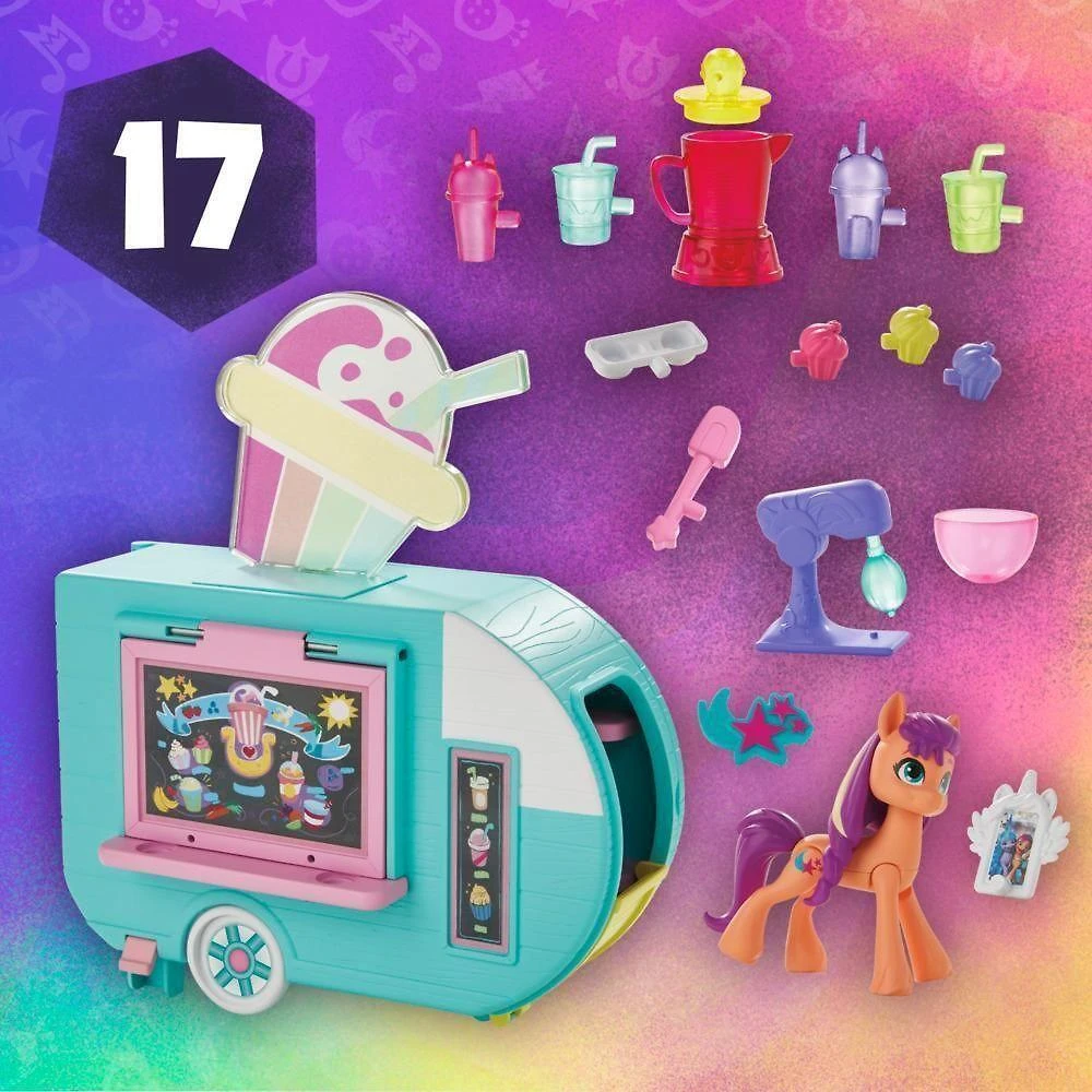Hasbro My Little Pony Rinkinys „Glotnučių autobusiukas“