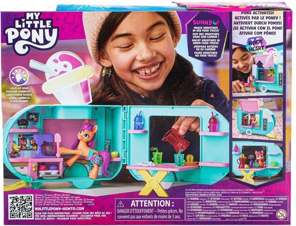 Hasbro My Little Pony Rinkinys „Glotnučių autobusiukas“