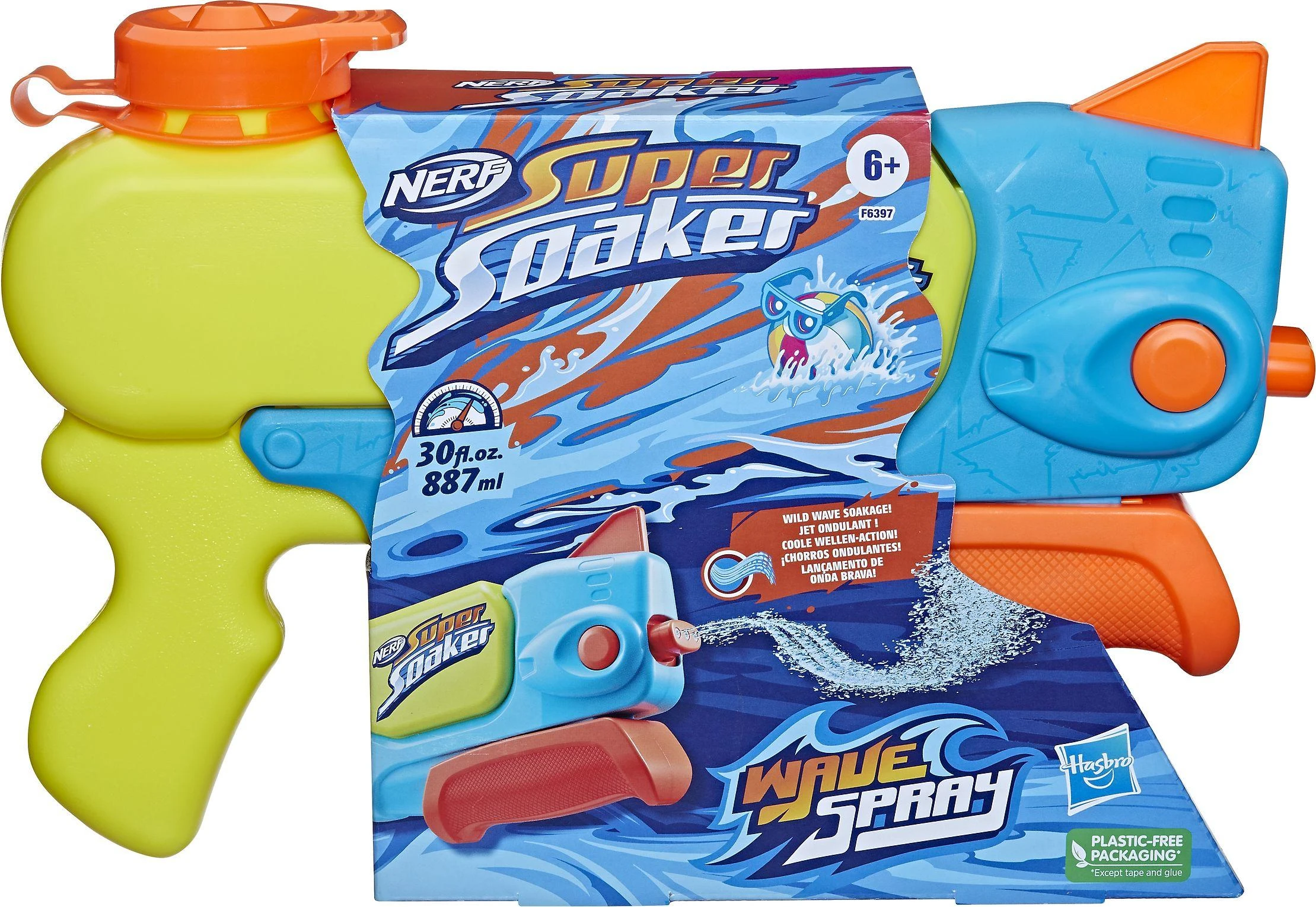 Vandens šautuvas Hasbro NERF SUPER SOAKER WAVE SPRAY