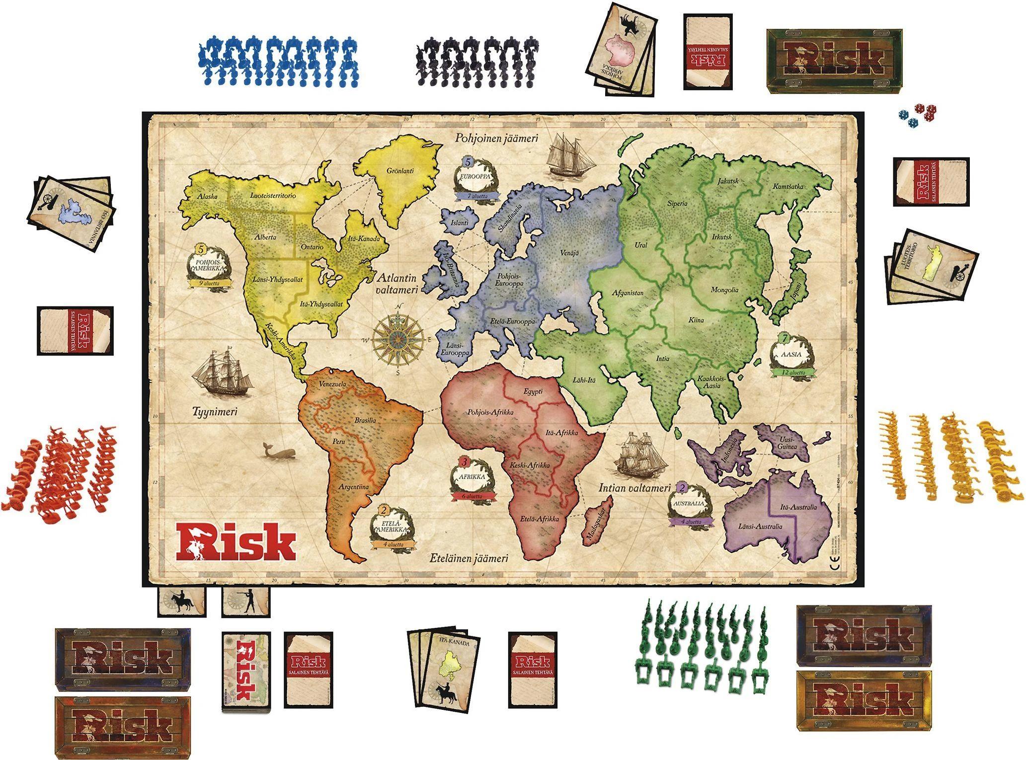 Hasbro Risk stalo žaidimas, FI