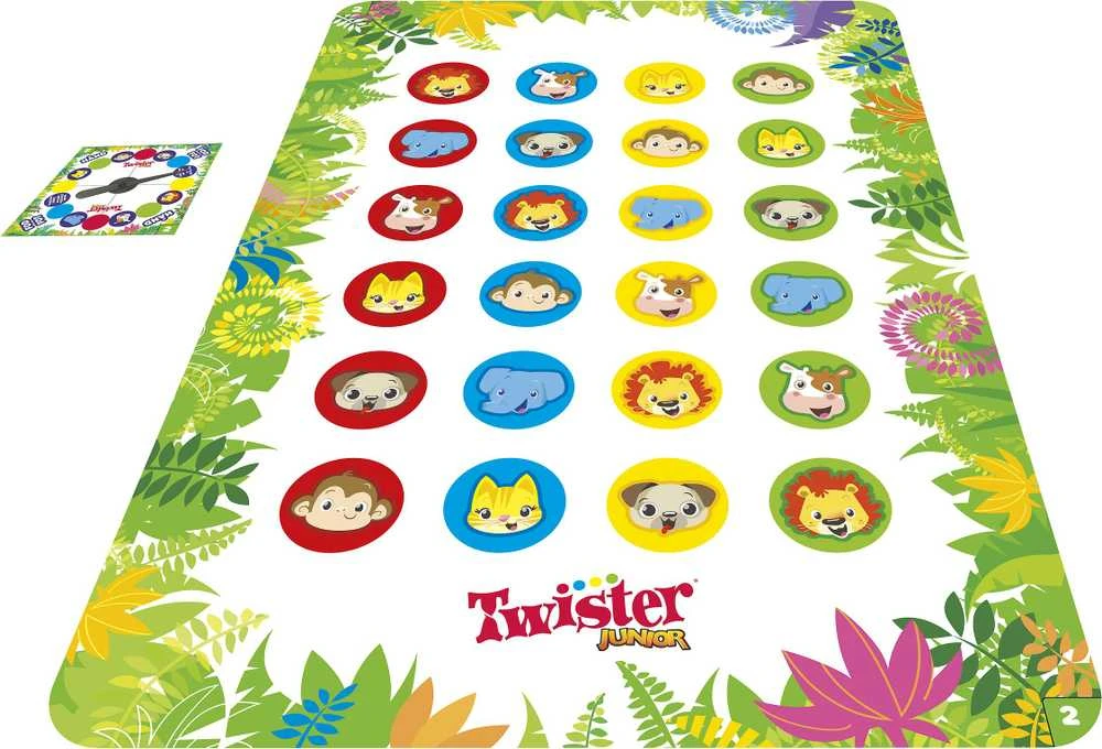 HASBRO GAMING HAS vakarėlių žaidimas Twister Junior, FIN/SWE