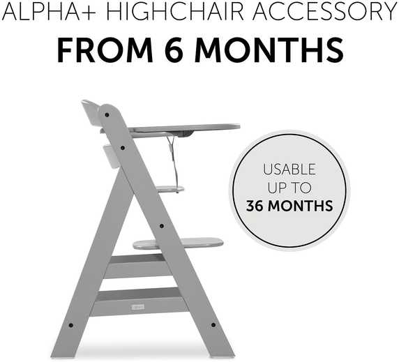 Hauck Alpha Click Tray stalas Alpha ir Beta kėdėms