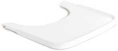 Padėklas Hauck Alpha Wooden Tray Alpha+ Beta+ kėdei, baltas